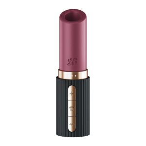 Stimulátor klitorisu SATISFYER Deep Kiss vínový