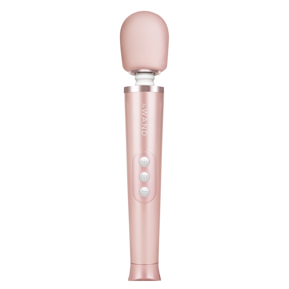 Masážní hlavice le WAND Petite Rechargeable Massager vibrační růžová