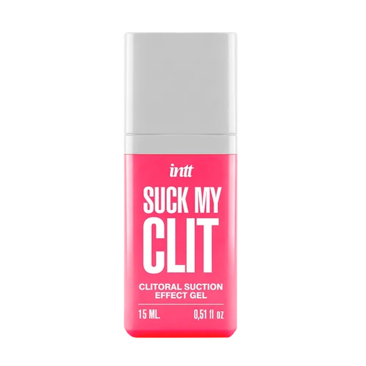 Stimulační gel na klitoris INTT SUCK MY CLIT wild strawberry 15ml